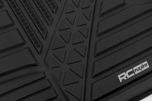 Ram 1500 Floor Mats - Front - Rough Country - Flex-Fit - 2025+